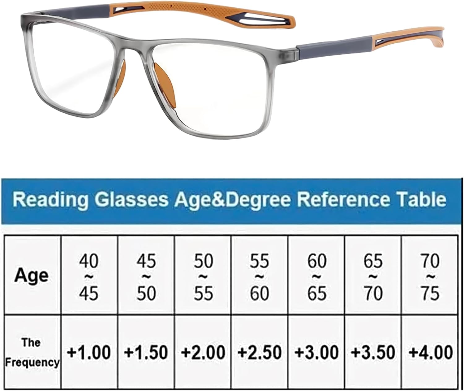 Gafas presbípicas de luz azul ultraligeras para hombre, con bloqueo de luz azul, lentes de lectura para computadora para mujeres y hombres