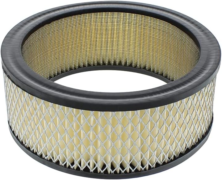 United Pacific Elemento de filtro de aire para filtro de aire cromado clásico de 6-38″