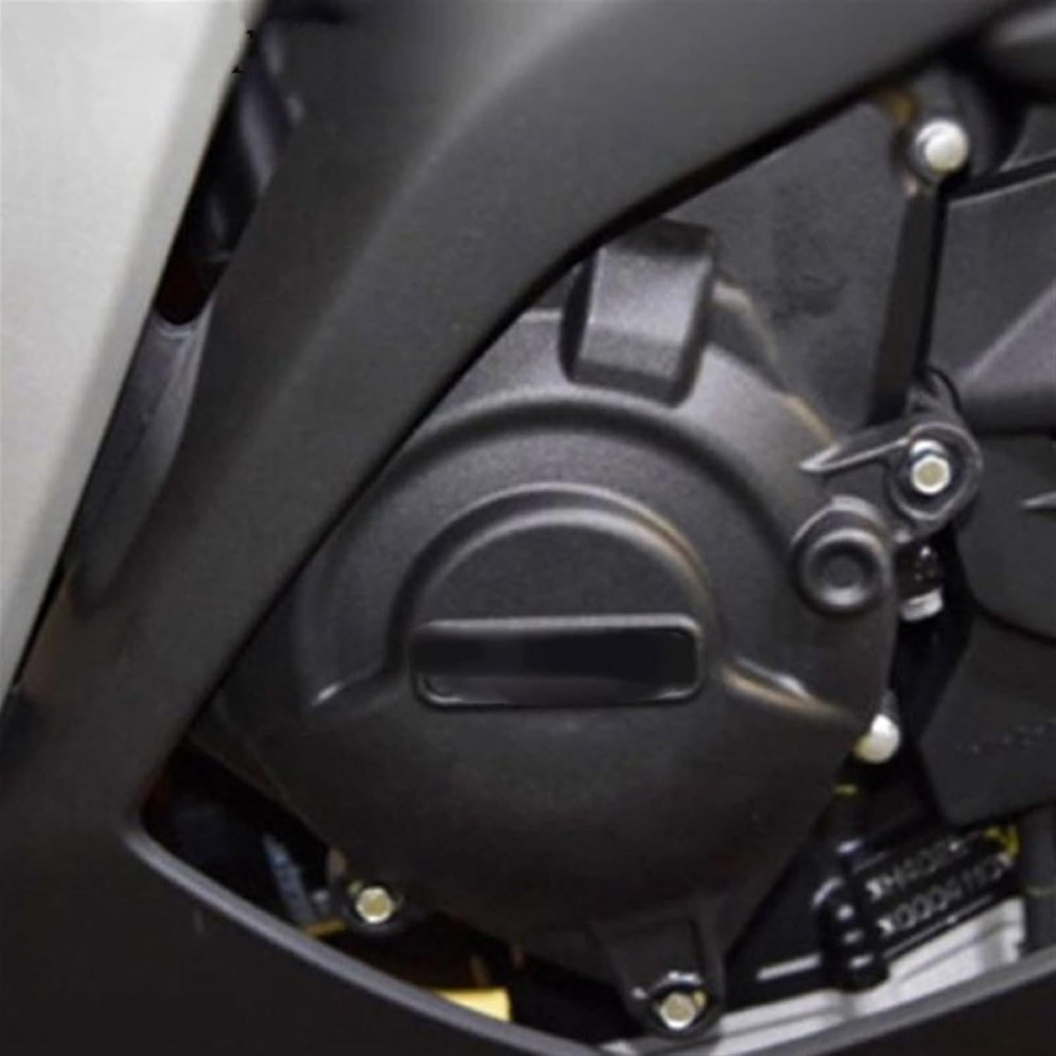 Funda de cubierta de motor para Yamaha YZF-R3 YZFR3 2015-2018 R25 2014-2017 R125 2014 MT-03 2016-2022 Protector de protección de motor Protector de
