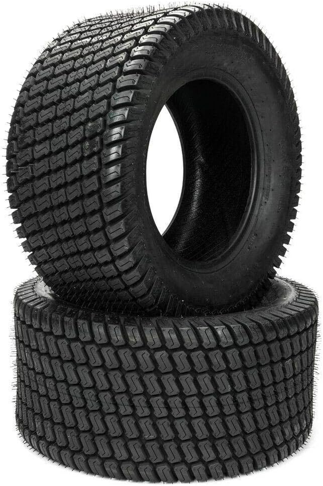 24×12.00-12 Neumáticos para cortacésped 4PR 24x12x12 Césped & Garden Carrito de Golf Tractor Neumáticos sin cámara Juego de 2