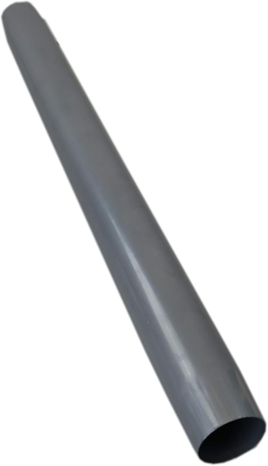 Class A Customs  Patas de mesa de metal plateado de 27.5 pulgadas, con 2 bases de plástico plateadas para montaje en superficie (1 pata plateada, 2