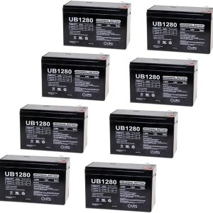UPG Reemplazo de batería delgada PEREGO de 12 V 8 Ah ***Nuevo*** – Paquete de 8 UPG Reemplazo de batería delgada PEREGO de 12 V 8 Ah ***Nuevo*** – Paquete de 8