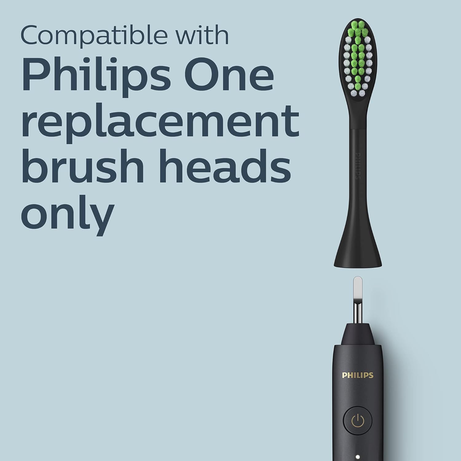 Philips Sonicare Cepillo de dientes recargable One by Sonicare, Shadow, HY120026