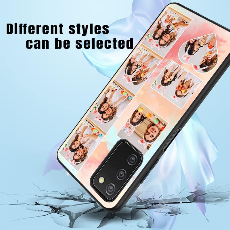 Funda personalizada para teléfono con fotos múltiples, para iPhone 15 14 13 12 11 Pro Max Mini Samsung Galaxy A14 A54 A03S A53 A13 A32 S24 S23 S22