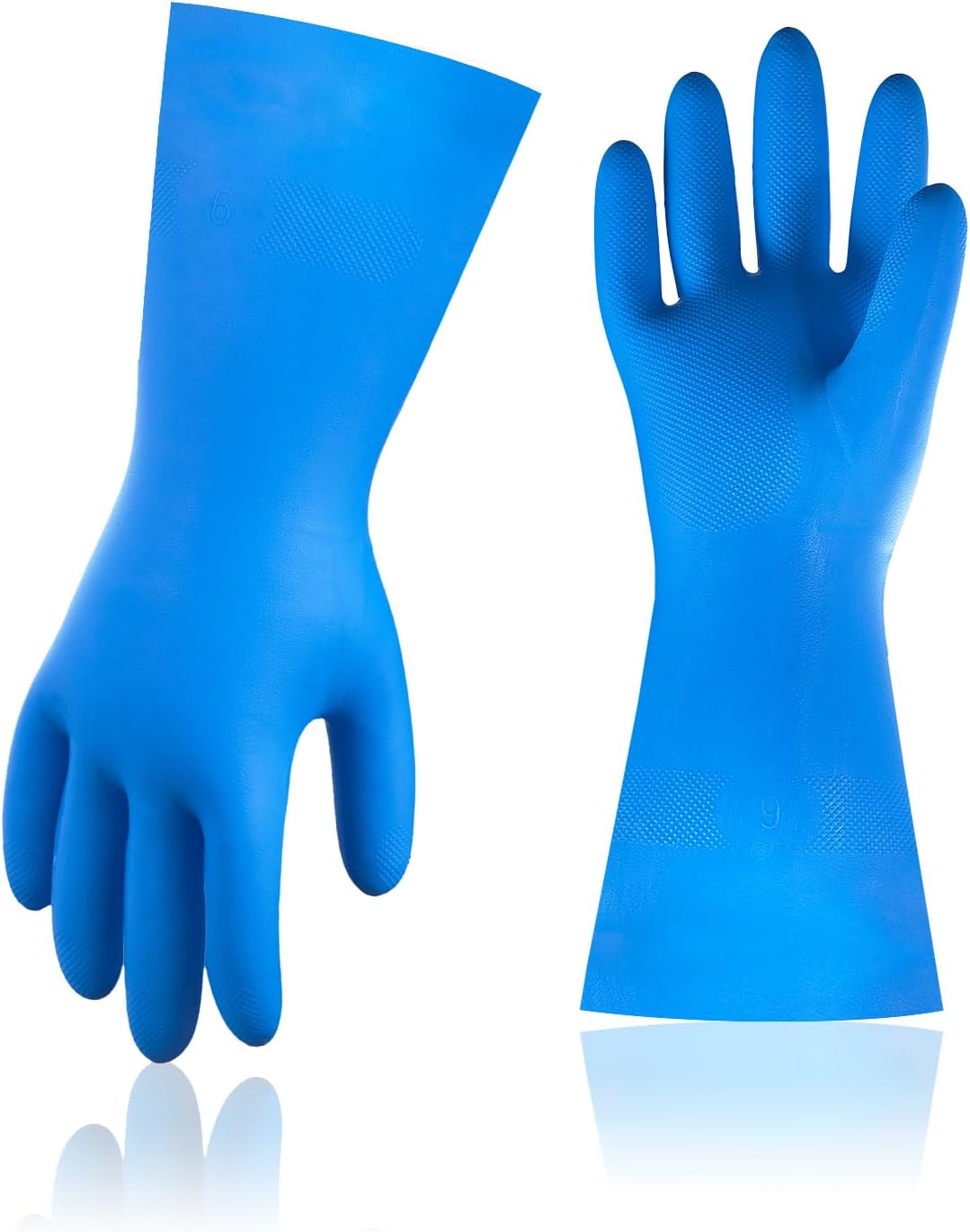 Vgo… Guantes de limpieza,Lavavajillas,Cocina,Resistente,Reutilizables