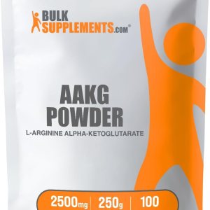 Suplememto BulkSupplements Pure AAKG (con LArginina y acetoglutárico) en polvo, No Model, 1 Suplememto BulkSupplements Pure AAKG (con LArginina y acetoglutárico) en polvo, No Model, 1