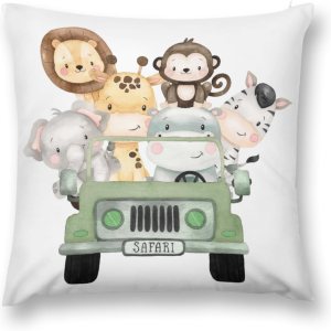 HawSkgFub Funda de almohada decorativa para bebé niño y niña, funda de almohada decorativa, funda de cojín de selva para dormitorio, sala de juegos, HawSkgFub Funda de almohada decorativa para bebé niño y niña, funda de almohada decorativa, funda de cojín de selva para dormitorio, sala de juegos,