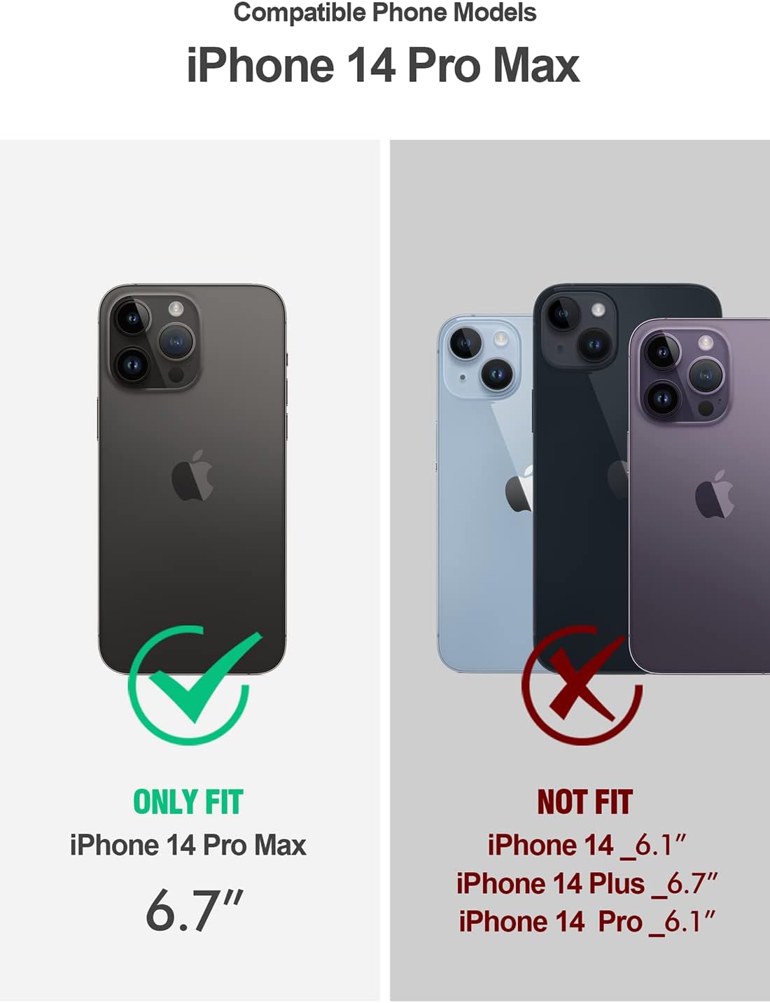 Poetic Funda compatible con iPhone 14 Pro Max, funda Spartan para iPhone 14 Pro Max, funda protectora de cuerpo completo con textura de cuero