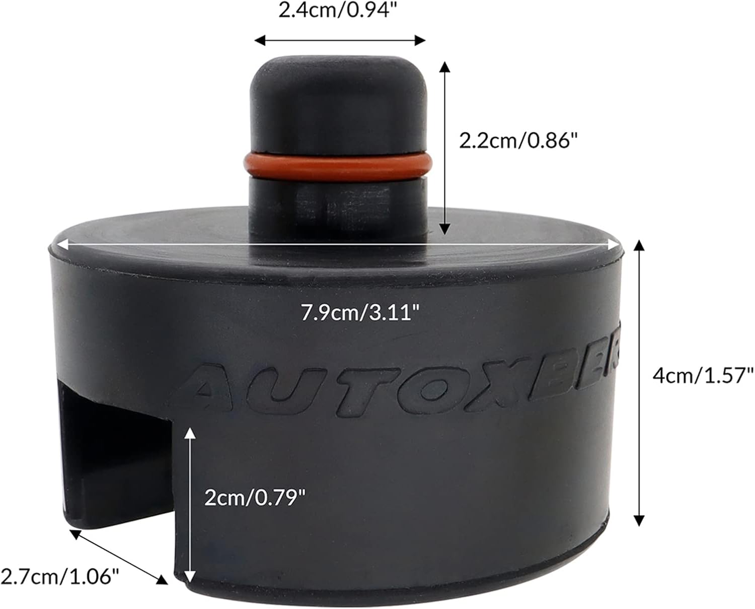 Adaptador de gato de elevación de goma para coche, adaptador de soporte de chasis adecuado para Tesla Model 3 Y Model S Model X Accesorios