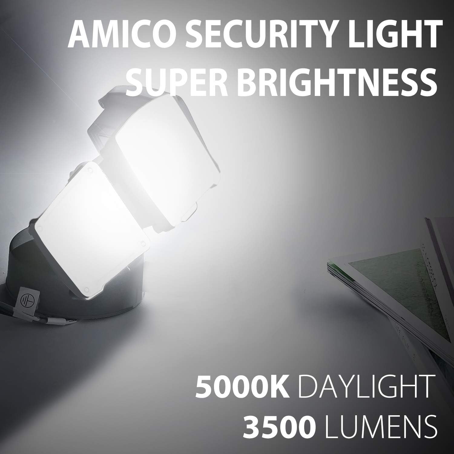 Amico – Luces LED de seguridad sin sensor 1