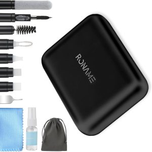 Kit limpiador para iPhone, kit de reparación de limpieza multifunción con cepillo suave para Airpod, kit de limpieza para puerto de carga de Kit limpiador para iPhone, kit de reparación de limpieza multifunción con cepillo suave para Airpod, kit de limpieza para puerto de carga de