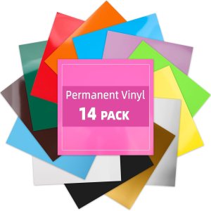 Paquete de 14 láminas de vinilo permanentes, autoadhesivas para Cricut, hojas de vinilo permanentes para exteriores para calcomanías del hogar, Paquete de 14 láminas de vinilo permanentes, autoadhesivas para Cricut, hojas de vinilo permanentes para exteriores para calcomanías del hogar,
