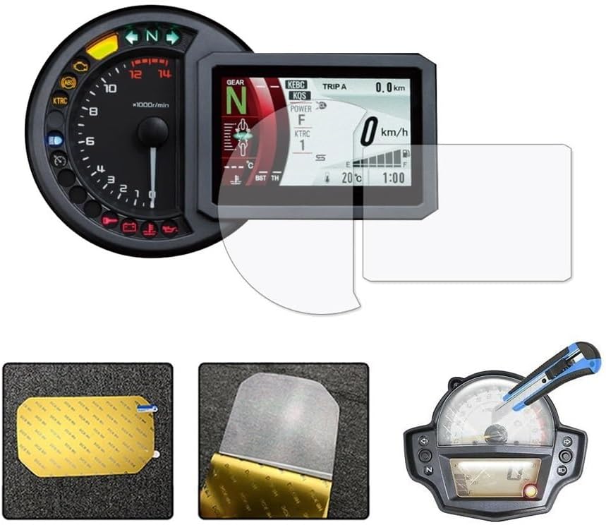Protector de pantalla de salpicadero para Ka&wasaki Ver&sys 1000SEH2 SX SE2018-2021 Protector de pantalla de protección contra arañazos de