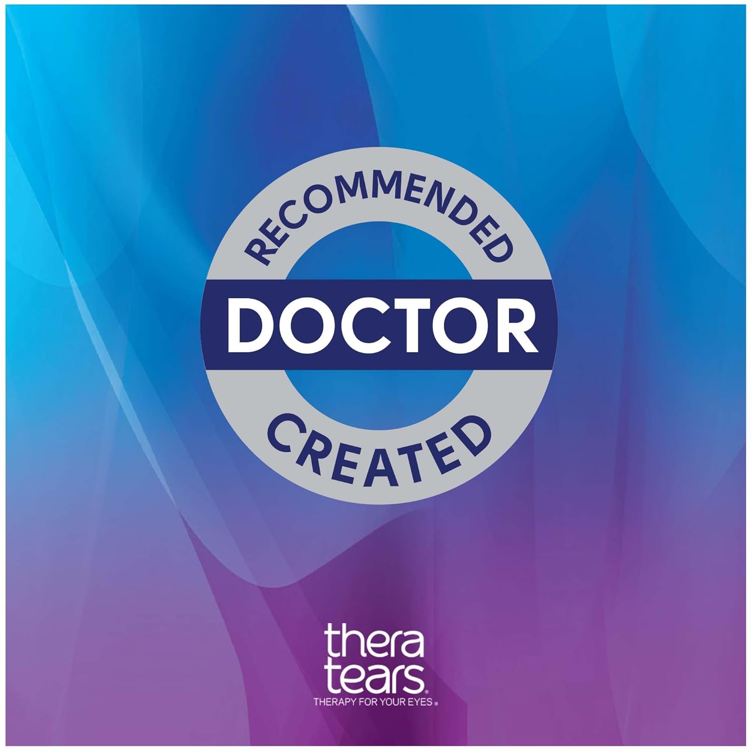 TheraTears Gotas lubricantes para ojos secos para terapia de ojos secos, gotas para los ojos sin conservantes, 30 viales de un solo uso (paquete de