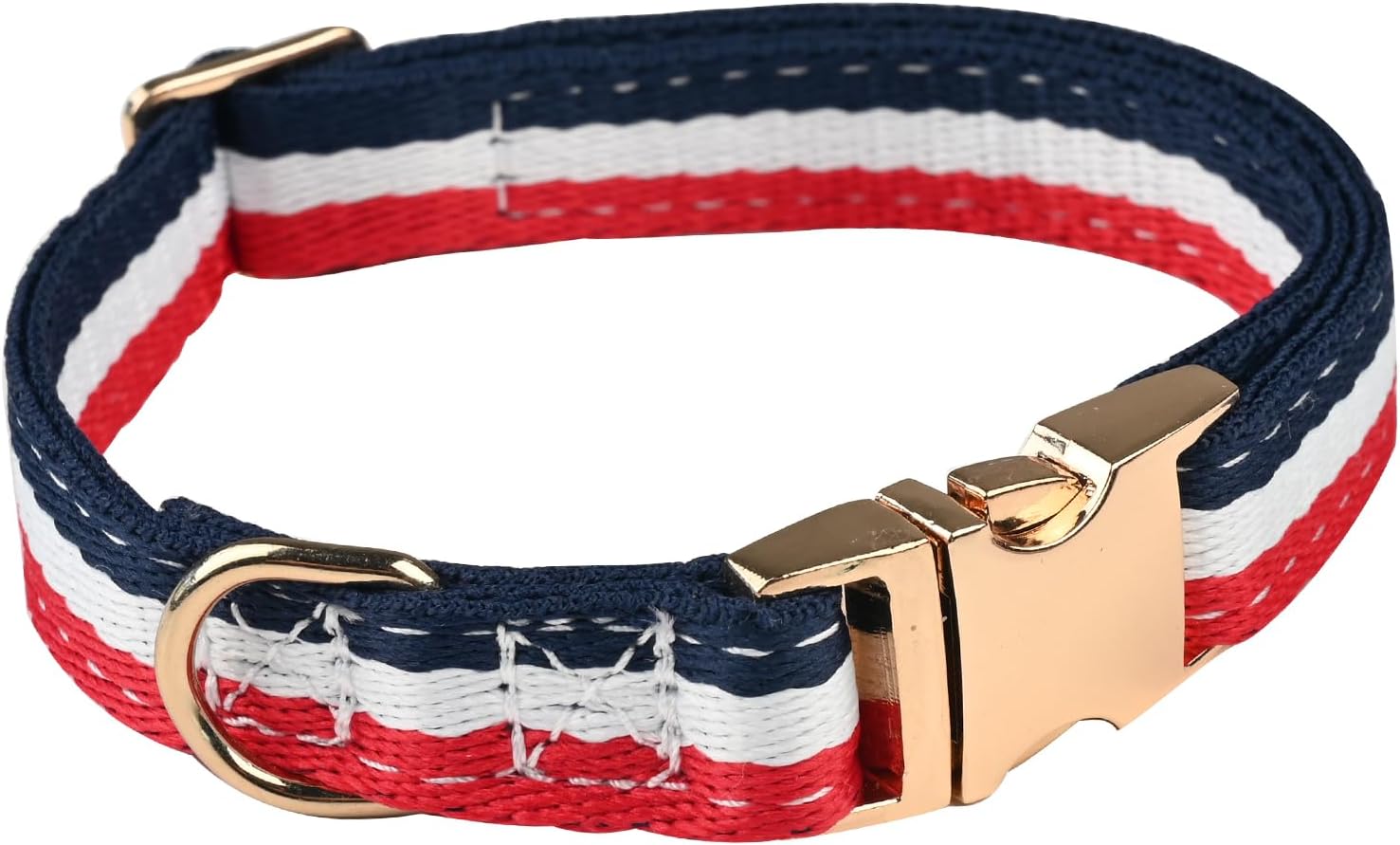 NISIYE Collar de perro de lujo, lindos collares para perros, collares duraderos para mascotas con hebilla de metal de seguridad para cachorros y