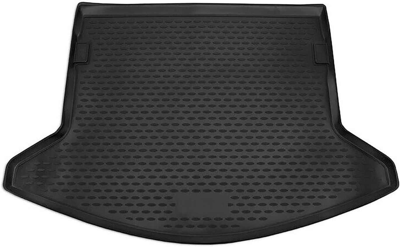 OMAC Alfombrillas de maletero para Mazda CX-5 2017 2018 2019 2020 2021 2022 2023 2024, para todo tipo de clima, duraderas, color negro