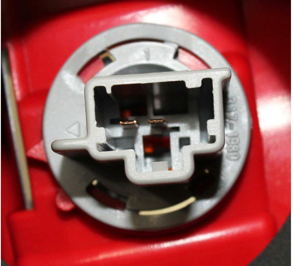 Evan-Fischer – Conjunto de 2 luces traseras compatibles con Honda Civic Coupé 2012-2013 para el lado del pasajero y del conductor