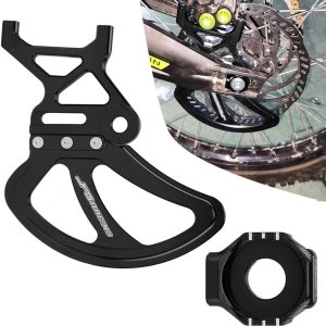 JFG RACING Protector de freno de disco trasero de motocicleta+bloque de eje tensor de eje trasero Ajustador de cadena para Sur Ron SX Segway JFG RACING Protector de freno de disco trasero de motocicleta+bloque de eje tensor de eje trasero Ajustador de cadena para Sur Ron SX Segway