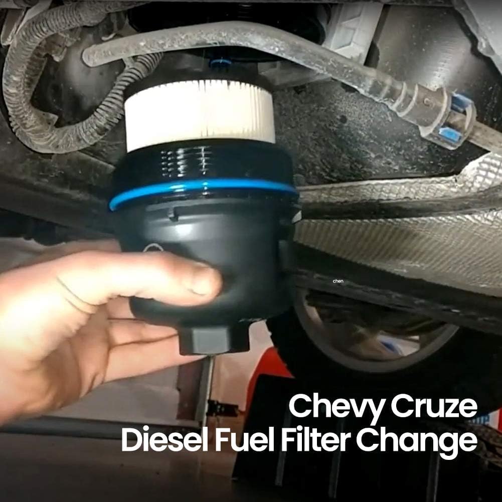 TP1015 Filtro de combustible apto para filtro de combustible diésel Duramax de 6.6L compatible con Chevrolet Silverado 2017-2021GMC Sierra 2500HD