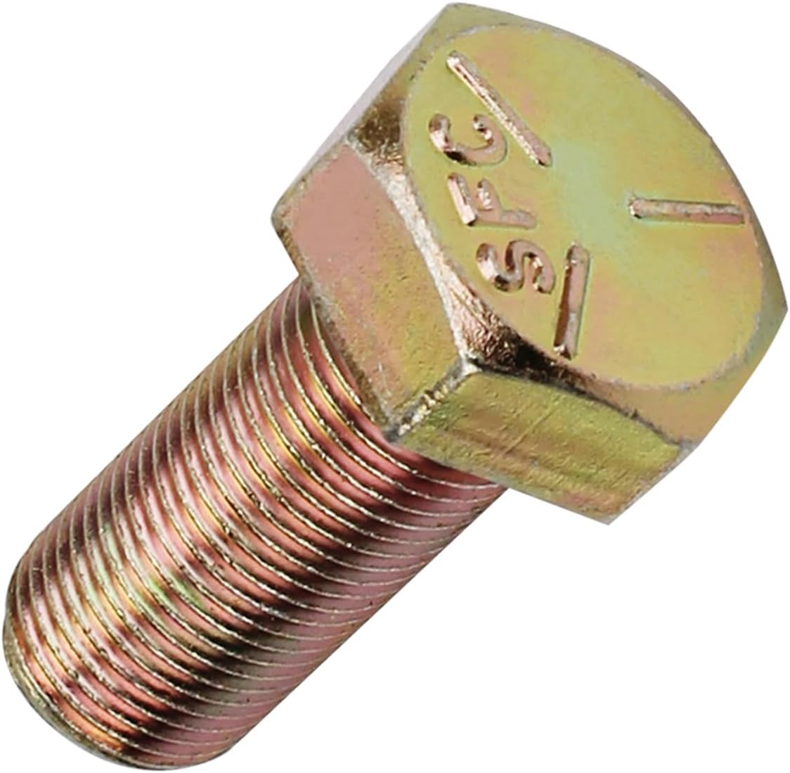 Aillsa GR 8 Perno de hoja hexagonal 018-6020-00 para cortacéspedes Bad Boy 58″-18 x 1-12″ GR 8 Tornillo hexagonal compatible con ZT, CZT, MZ,