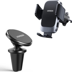 UGREEN Paquete de soporte magnético para teléfono y soporte de ventilación para automóvil UGREEN Paquete de soporte magnético para teléfono y soporte de ventilación para automóvil