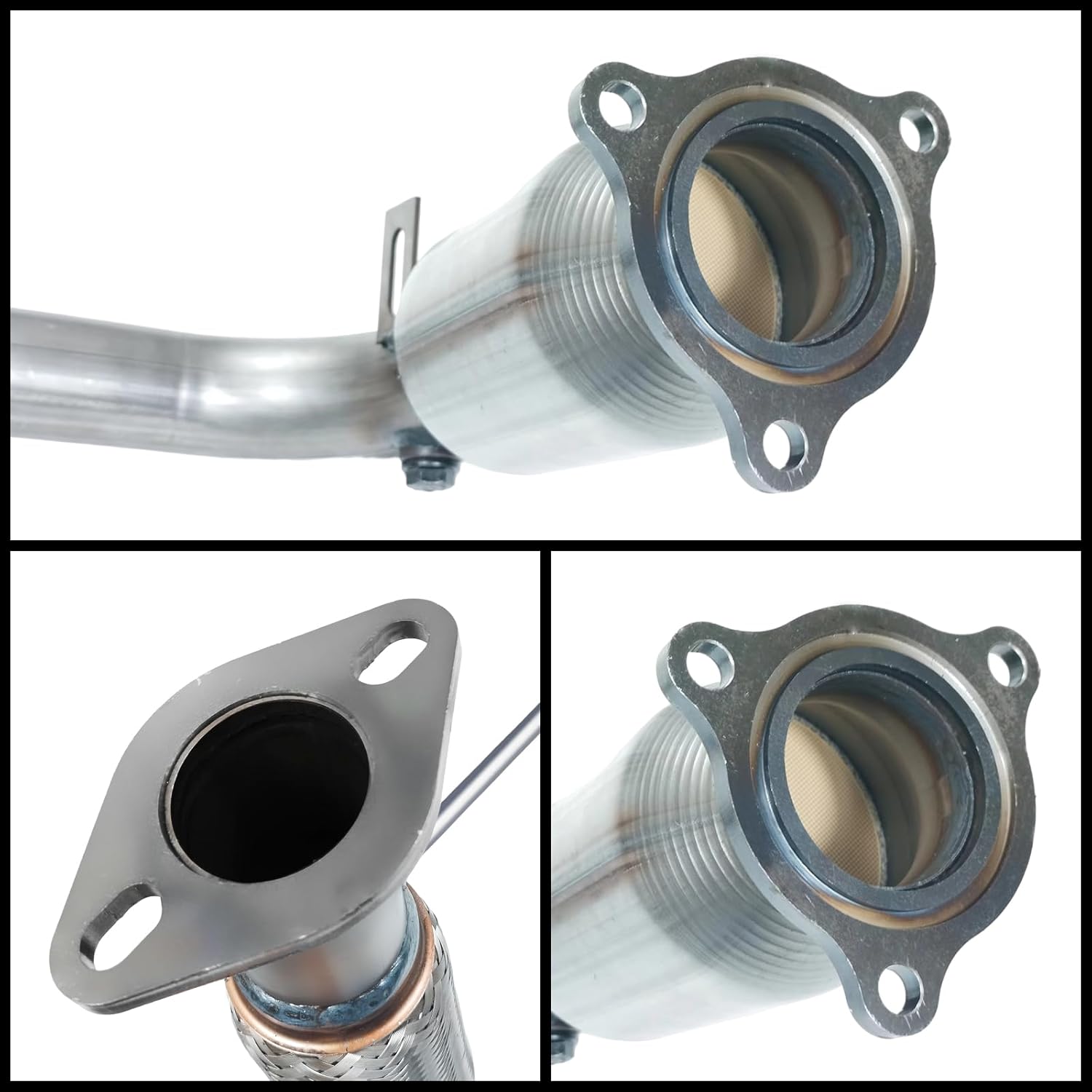 Catalizador compatible con Chevy Equinox 2010-2014, Captiva Sport 2012-2015, GMC Terrain 2010-2014 2.4L l4 convertidor catalítico de ajuste directo