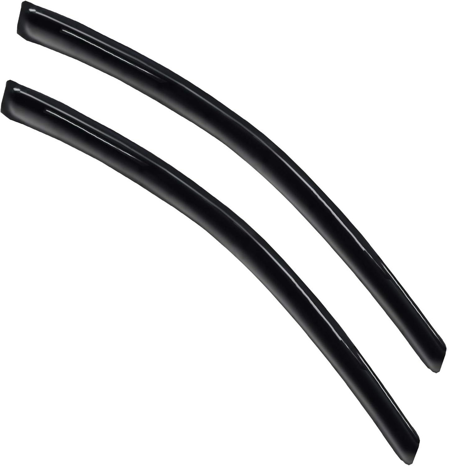 Laprive Auto 2 piezas para 06-11 Civic 2Dr Coupe Sun Rain Guard Deflector Viseras de ventana