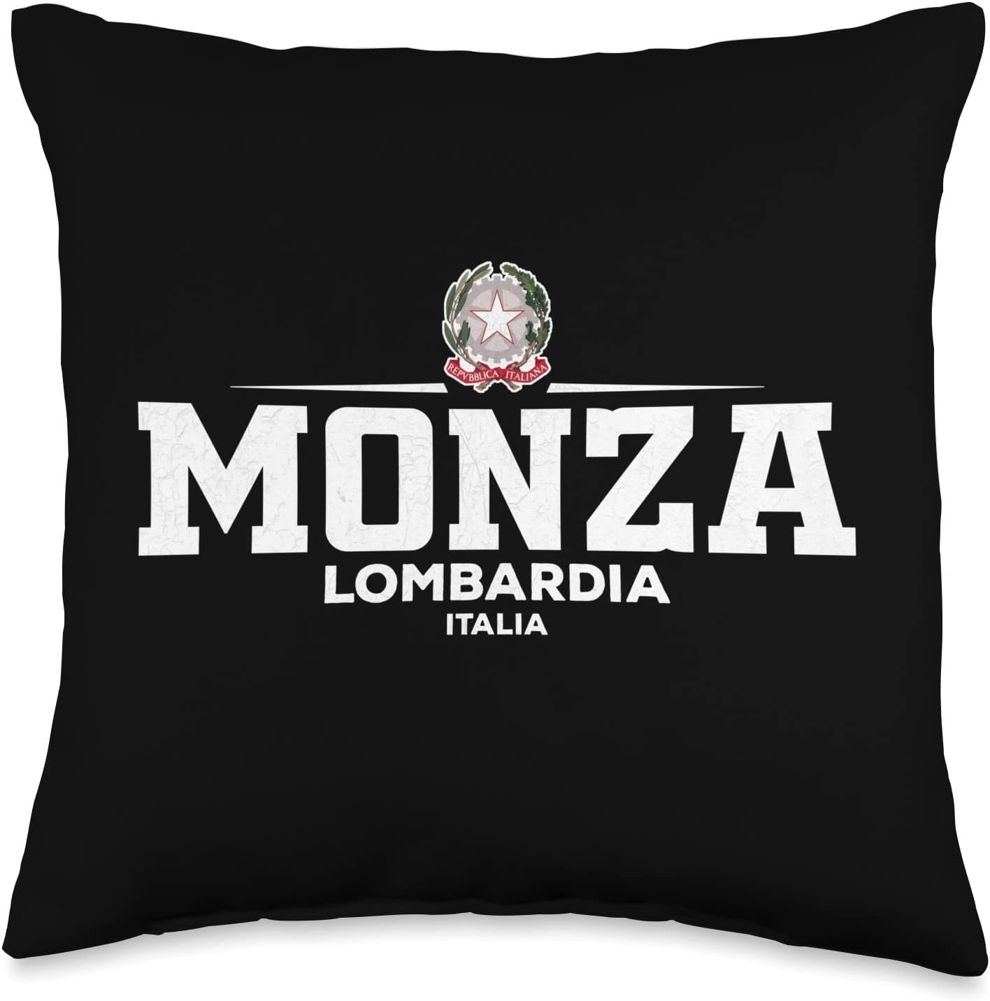 Monza ItaliaItaly Throw Pillow, 16×16, Multicolor