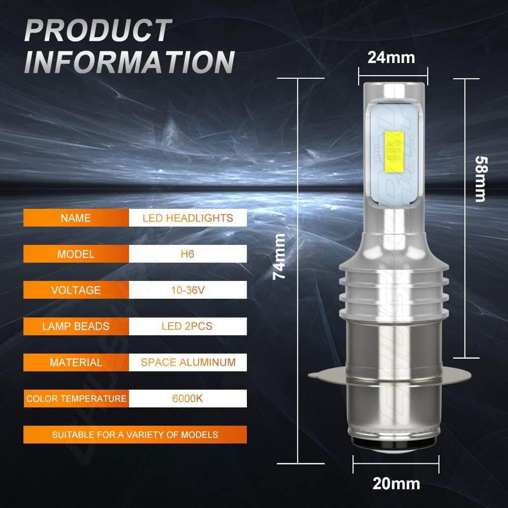 CHUSYYRAY Bombillas LED para Kubota L4610 L4630 L5030 bombilla p#34070-99010 LED faro delantero paquete de 2