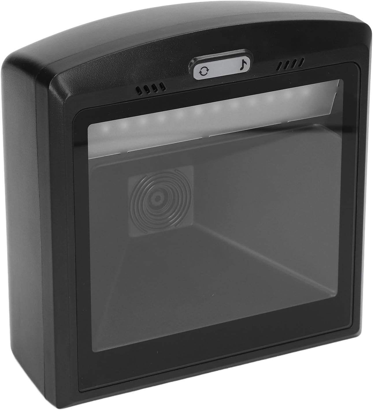 Escáner de código de barras de manos QR 2D, escáner automático de código de barras QR 2D de pantalla grande, lector UPC de escaneo omnidireccional