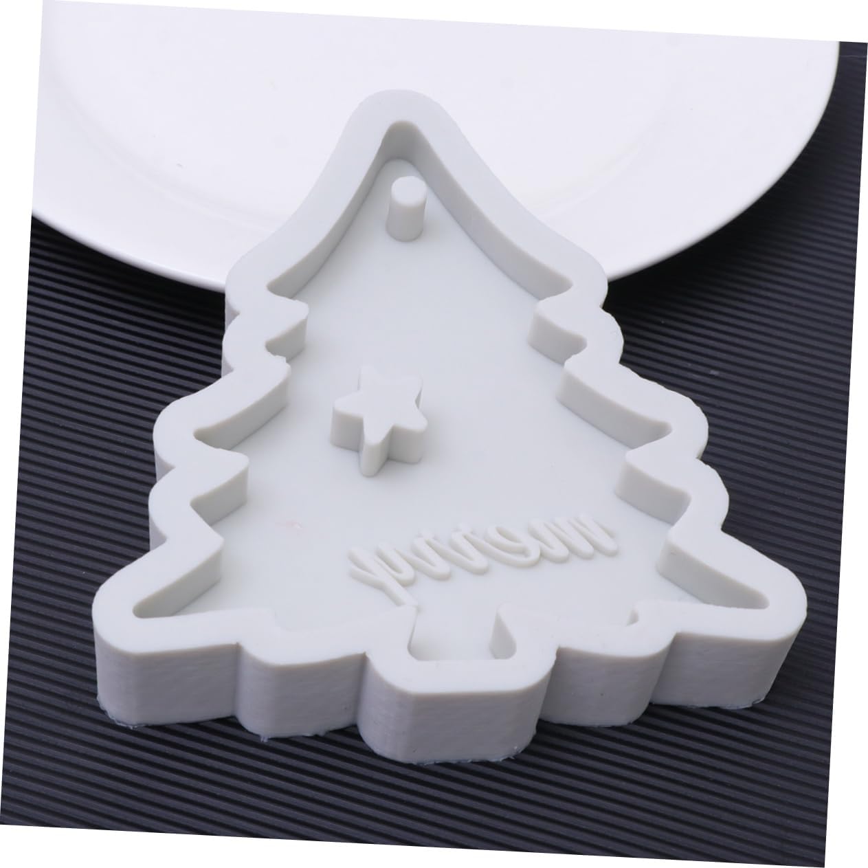 BESTOYARD 2 moldes para fondant de Navidad para tartas de Navidad, chocolates, hechos en casa, para hornear, cupcakes, dulces de Navidad, capacillos
