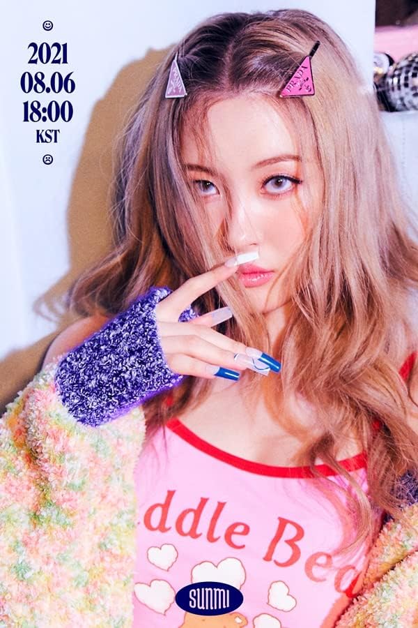 Sunmi One Sixth 16 3er Mini álbum CD+FotoBook+Certificado+Deco Pegatina+1p PhotoCard+Seguimiento Kpop sellado