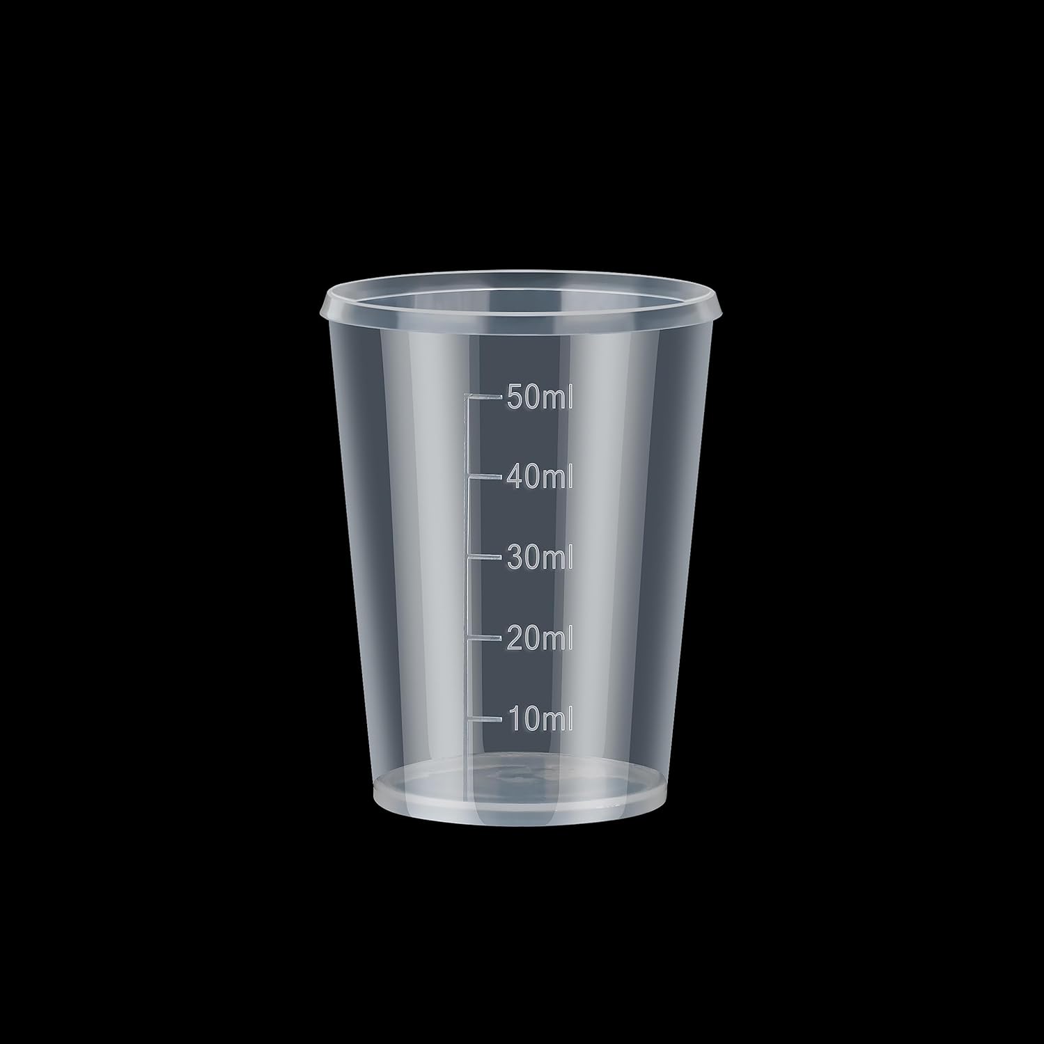 Kit de mezcla de resina de 56 piezas, 12 tazas medidoras desechables de 3.4 fl oz, 24 tazas mezcladoras de 1.7 fl oz para resina, 20 varillas de