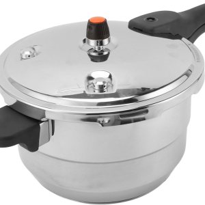 Olla a presión de acero inoxidable, olla a presión de alta presión de 80 Kpa con estante de vapor, olla a presión para cocina de inducción, gas, Olla a presión de acero inoxidable, olla a presión de alta presión de 80 Kpa con estante de vapor, olla a presión para cocina de inducción, gas,