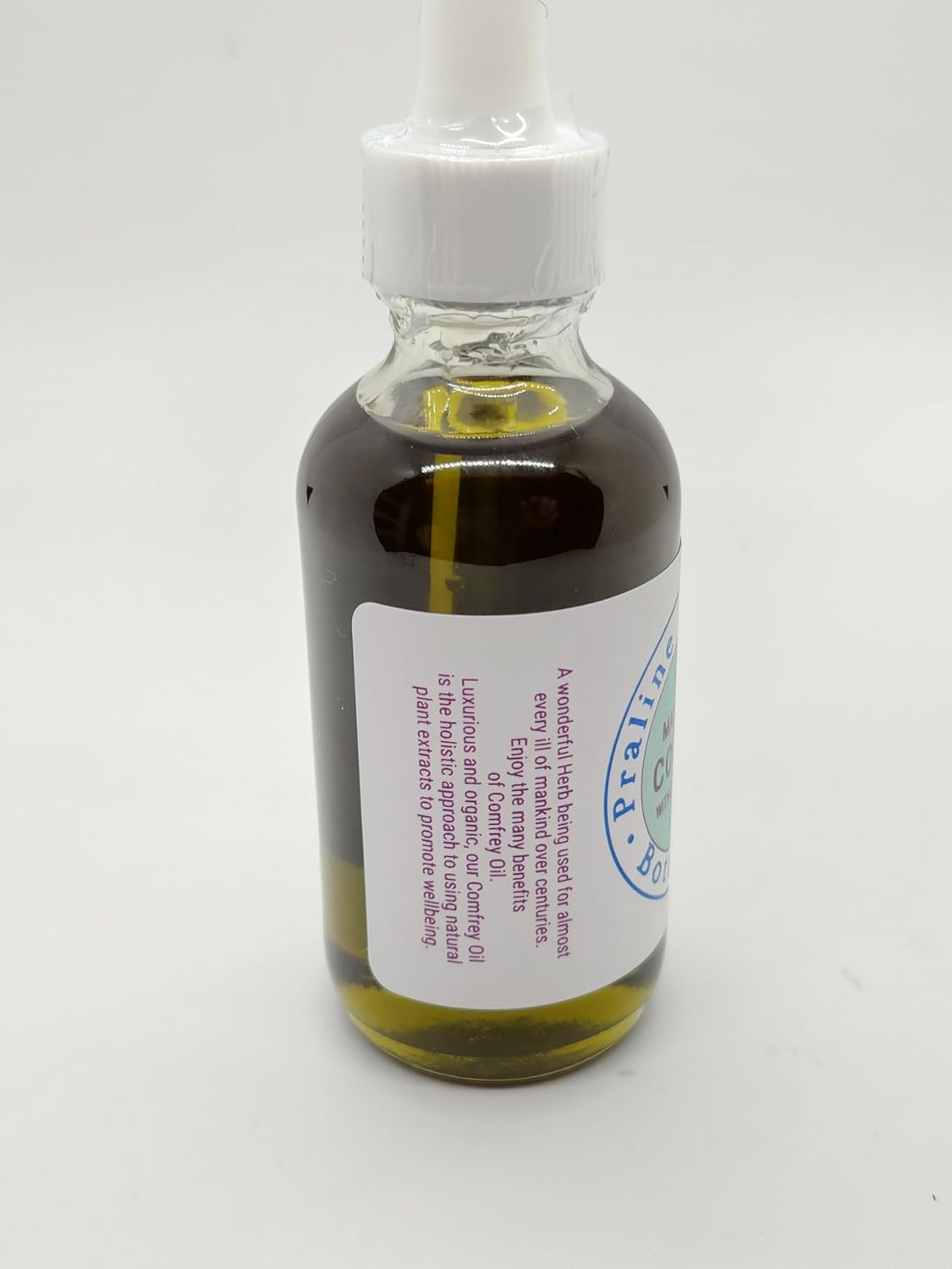 Comfrey Massage Oil for Deep Relaxation and Wellness – Moisturize Your Skin – 100% Organic & Natural – Handmade with Macerat Of Comfrey, Peppermint