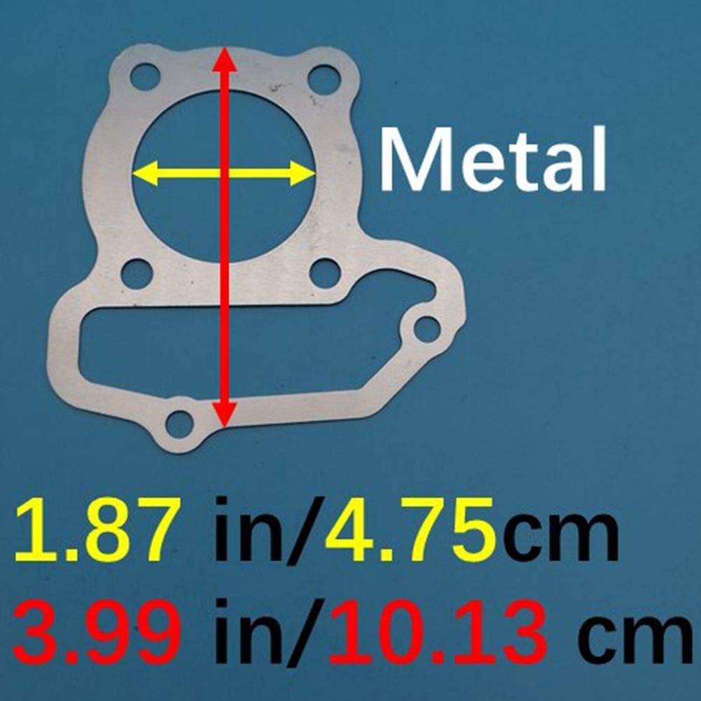 Juego completo de juntas de motor de cabeza superior inferior compatible con Yamaha Badger Grizzly Raptor 80 YFM YFM80 Moto-4 1985-1988 1992-2002