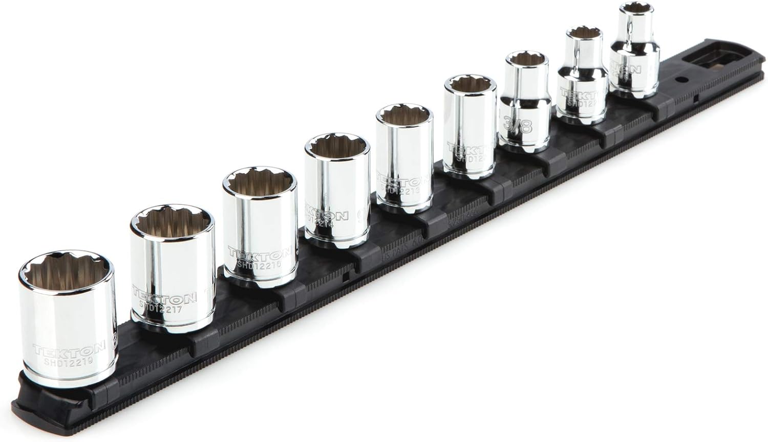 TEKTON Juego de llaves de vaso de 12 puntos, 9 piezas (516-34 pulgadas)  SHD91103