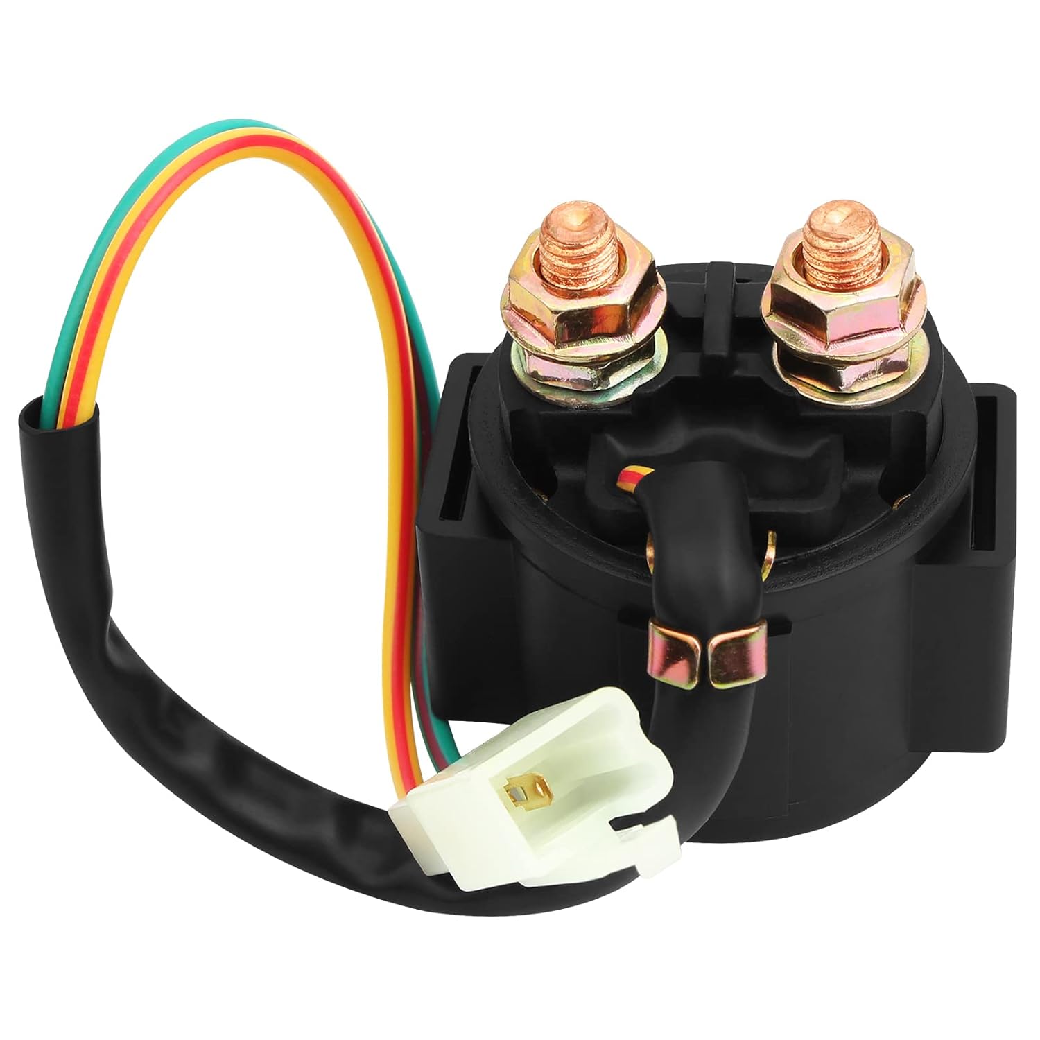 Relé solenoide de arranque para motor GY6 de 4 tiempos, 50 cc, 70 cc, 90 cc, 100 cc, 150 cc, 200 cc, 250 cc, ATV, scooters, Go Kart Dne Buggys, Quad
