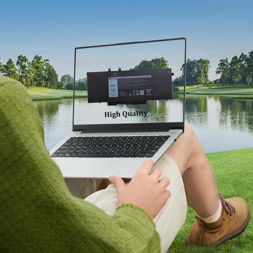 3HWPP – Batería de repuesto para laptop compatible con Dell Latitude 5401 5410 5411 5501 5510 5511 Precisión 3541 3551 Inspiron 7706 2 en 1 Inspiron