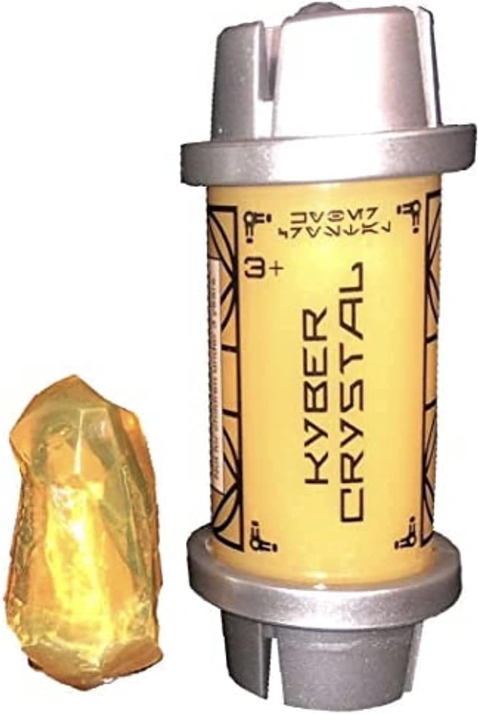Galaxy’s Edge Star Wars Kyber Crystal (Amarillo)  Voz del Guardia del Templo