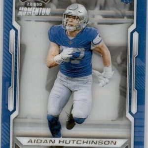 2022 Panini Chronicles Playoff Momentum Rookies #11 Aidan Hutchinson NM-MT Detroit Lions Football Trading Card 2022 Panini Chronicles Playoff Momentum Rookies #11 Aidan Hutchinson NM-MT Detroit Lions Football Trading Card