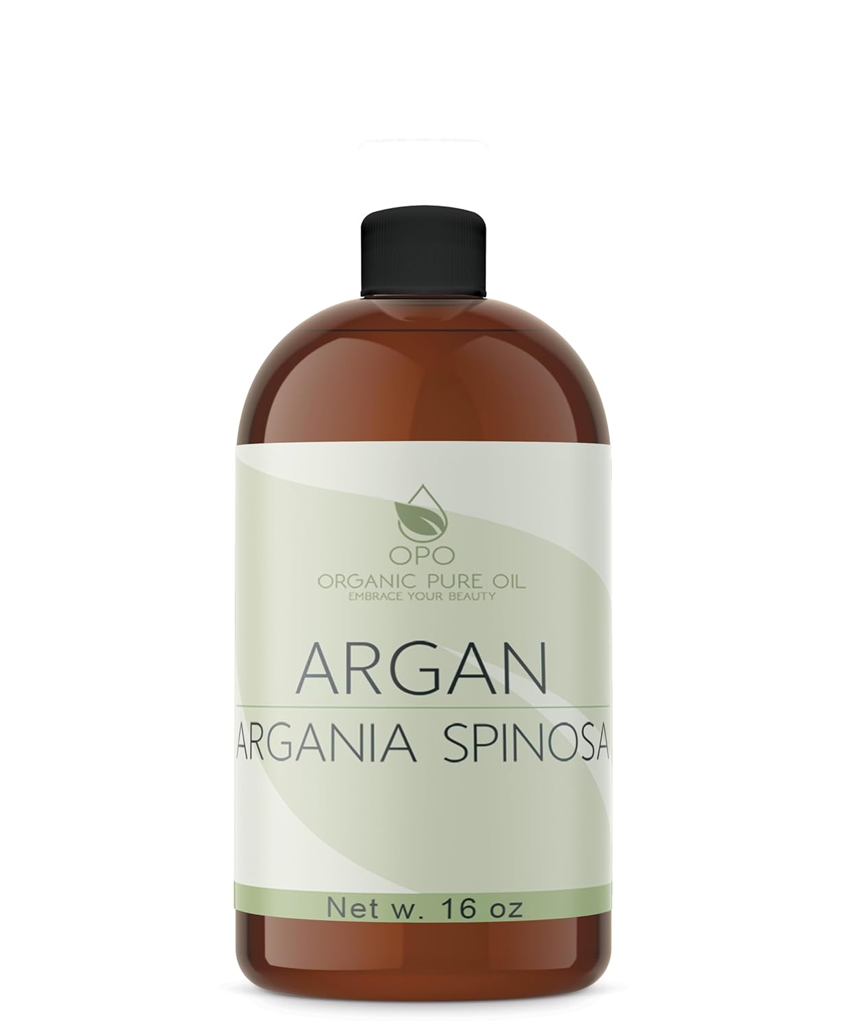 Aceite de argán desodorizado  16 onzas  100% puro, Marruecos, parcialmente filtrado, sin perfume, sin OMG, vegano, aceite portador a granel para