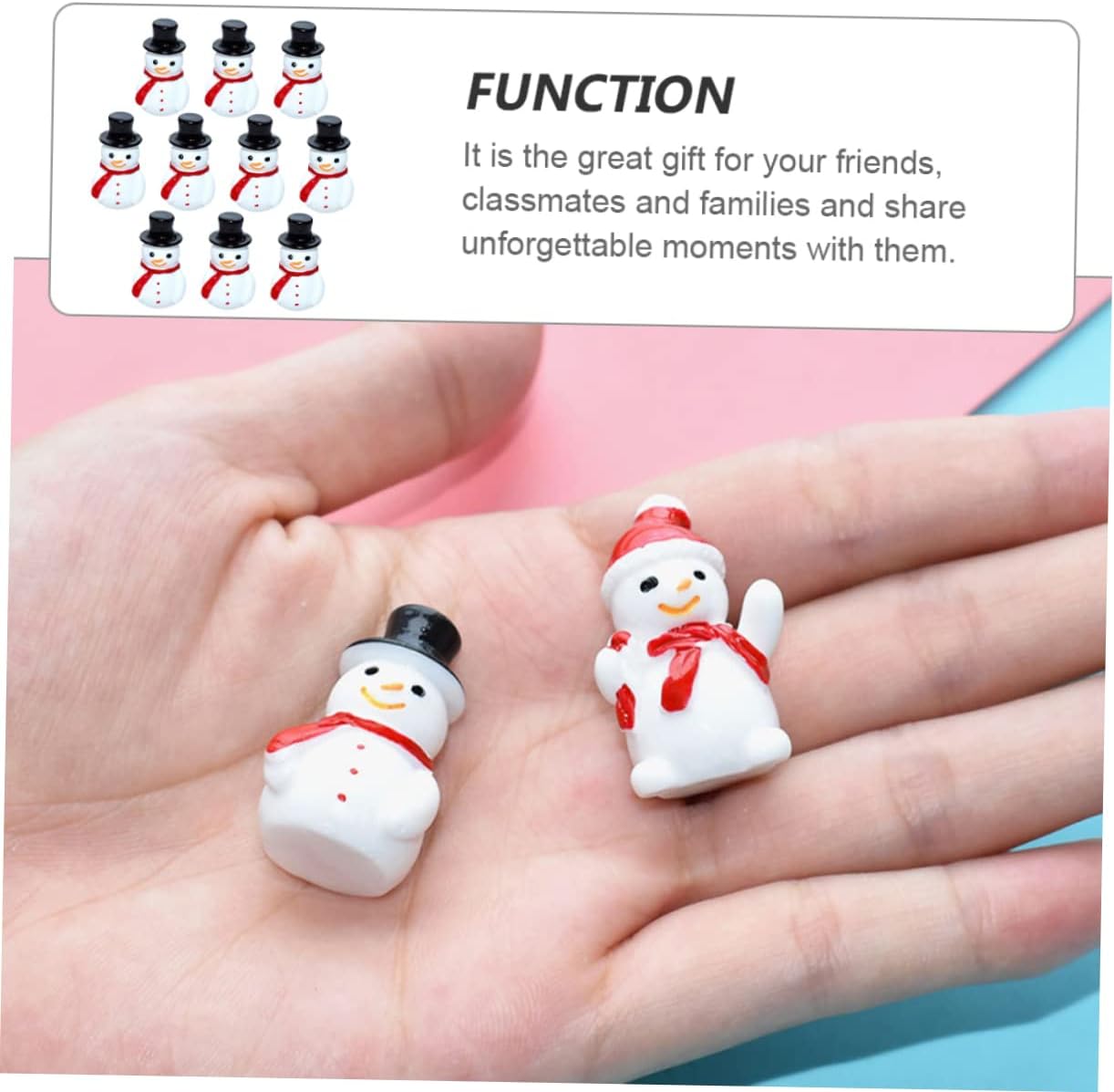 80 piezas de calcetines de decoración pequeños D para fiestas de manualidades con muñeco de nieve surtido de hadas, decoración de colores,