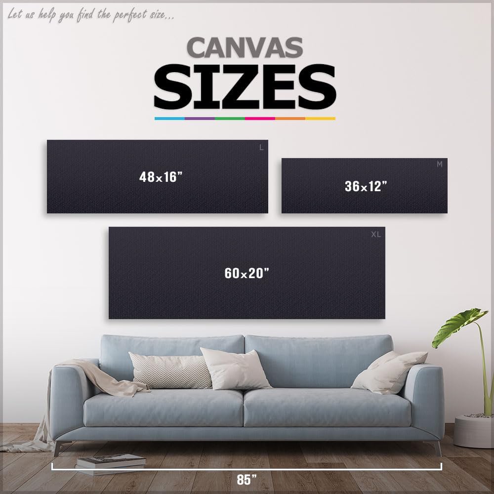 ARTCANVAS Ivan Aivazovsky – Lienzo decorativo panorámico para pared, 36 x 12 pulgadas (0.75 pulgadas de profundidad)