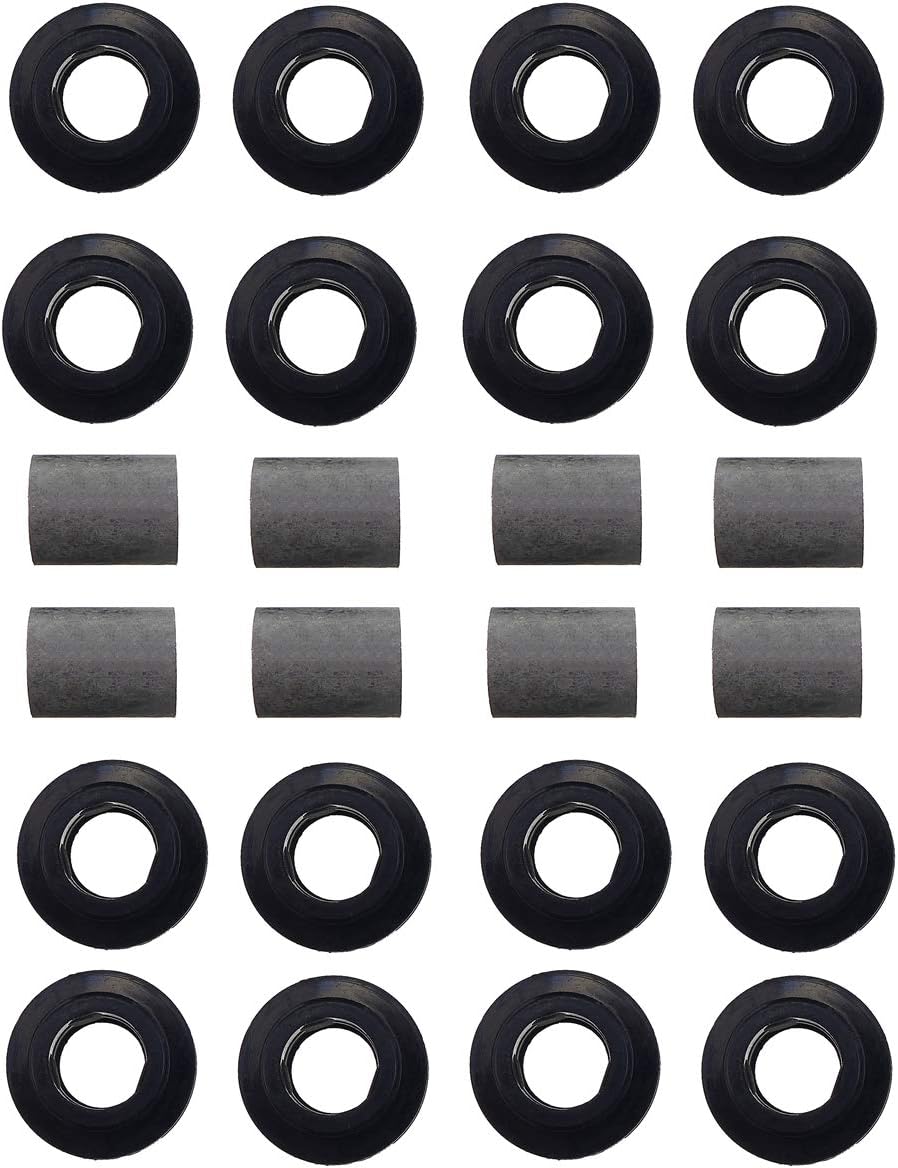 Para el kit de bujes de choque Arctic Cat, buje de choque delantero inferior superior trasero para Arctic Cat 250 300 375 400 454 500 650, 21-0001