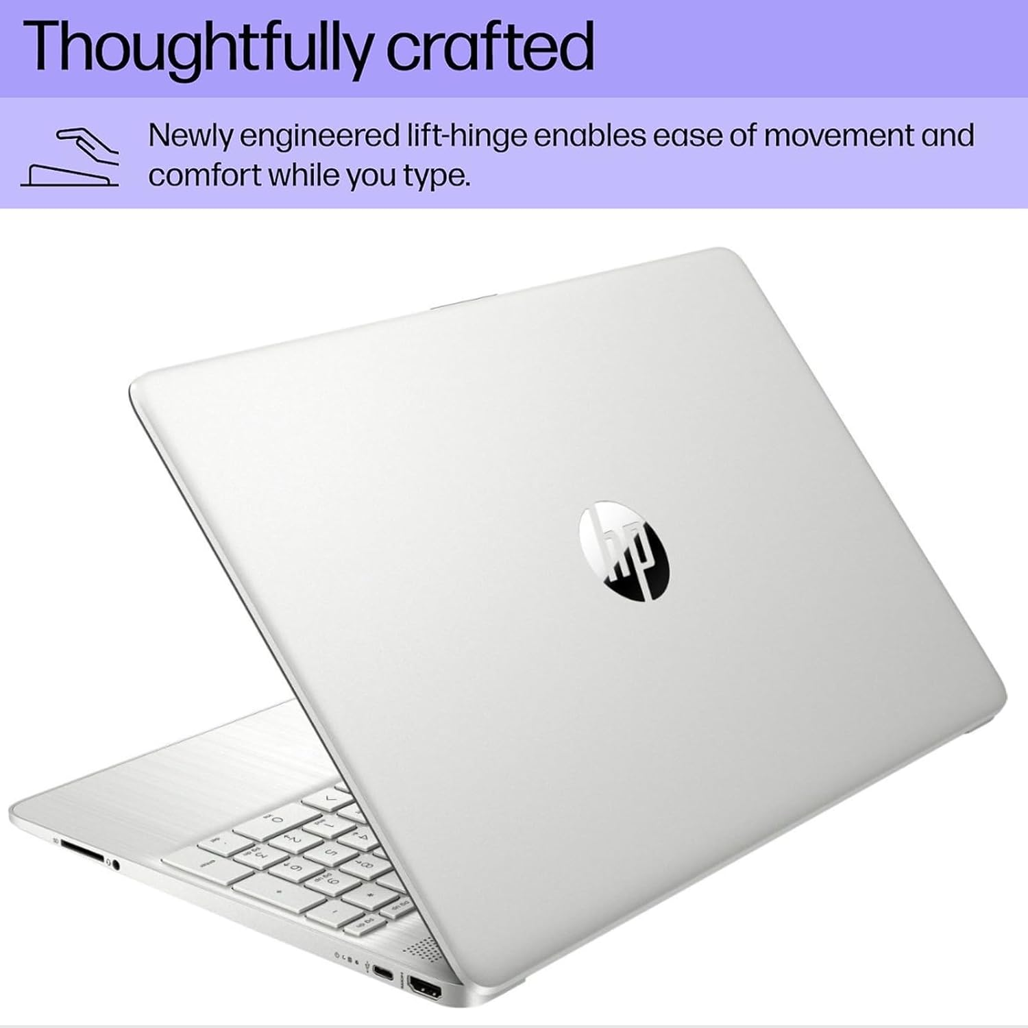 HP Laptop 2023, pantalla táctil de 15.6 pulgadas, procesador Intel Core i3-1215U, 16 GB de RAM, SSD de 1 TB, carga rápida, gráficos Intel UHD,