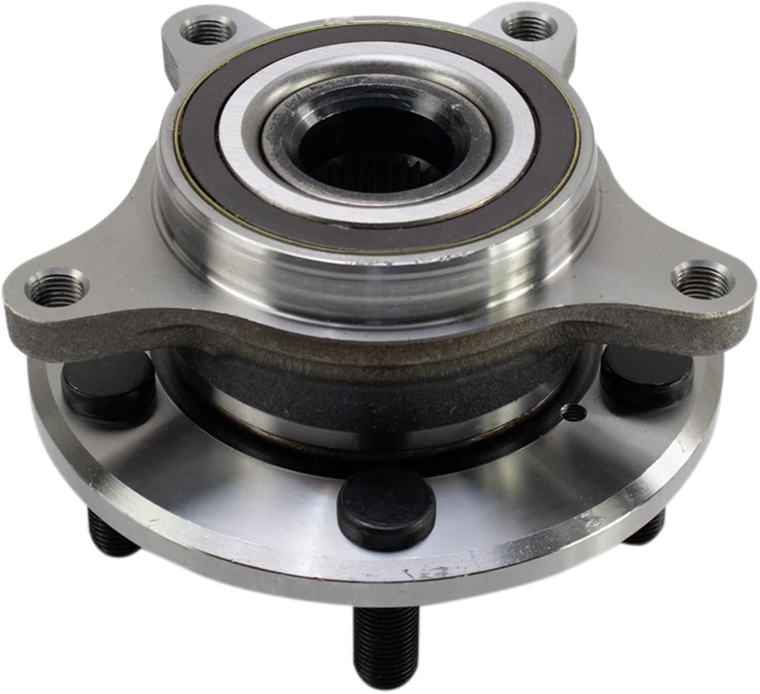 TRQ Cojinete de rueda delantera y conjunto de cubo compatible con Honda Civic Type R