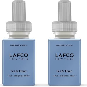 LAFCO New York Pura – Recambio para dispositivo inteligente, Sea & Dune, paquete de 2, frasco que ofrece hasta 2 semanas de vida de fragancia, LAFCO New York Pura – Recambio para dispositivo inteligente, Sea & Dune, paquete de 2, frasco que ofrece hasta 2 semanas de vida de fragancia,