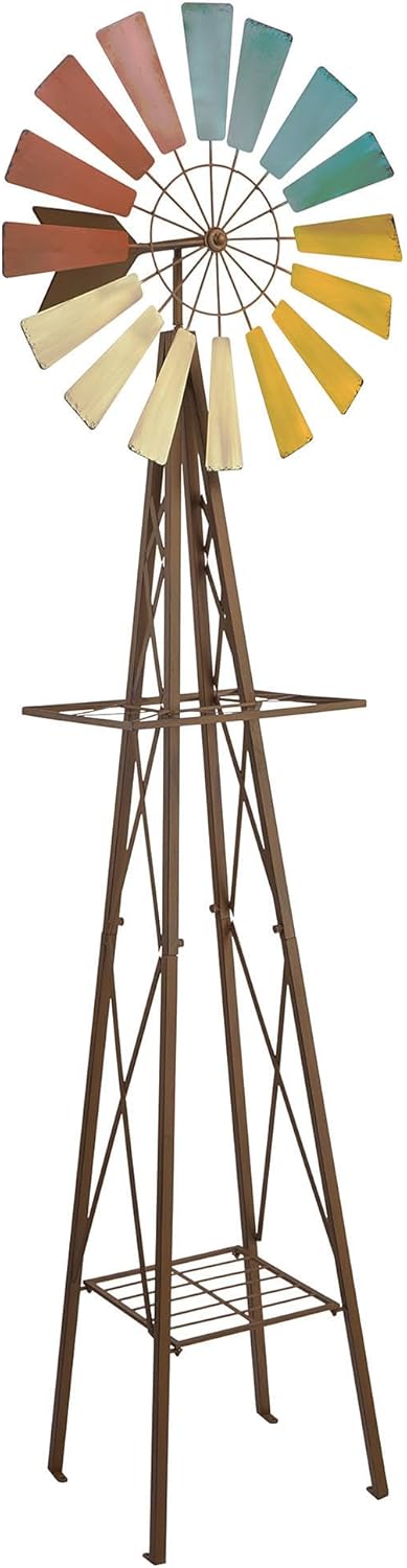 Alpine KIY184 – Soporte de metal para molino de viento, multicolor