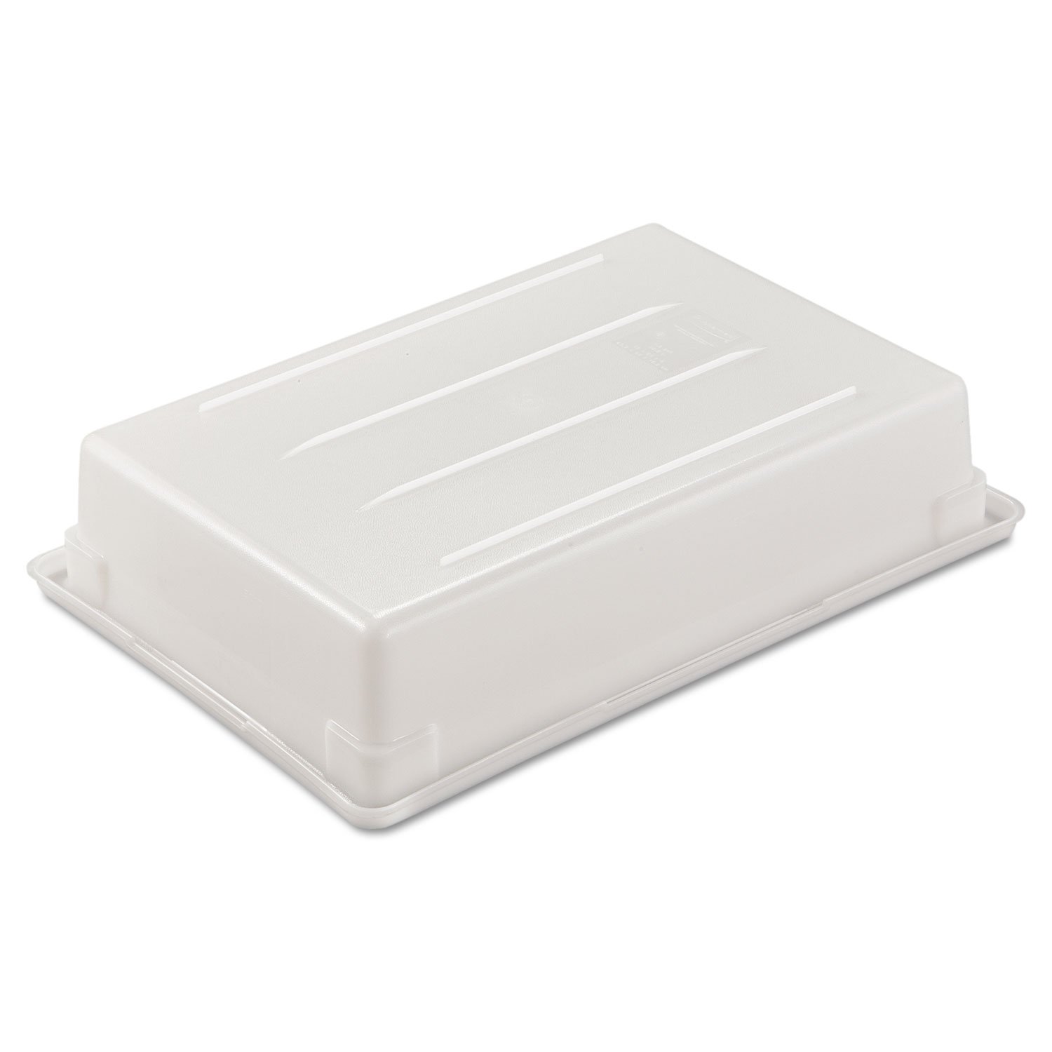 Rubbermaid – Caja Tote para alimentos, producto comercial para restaurante, cocina y cafetería, 8.5 galones, blanco (FG350800WHT)